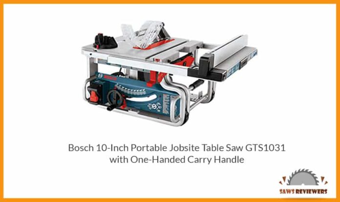 Bosch GTS1031 review