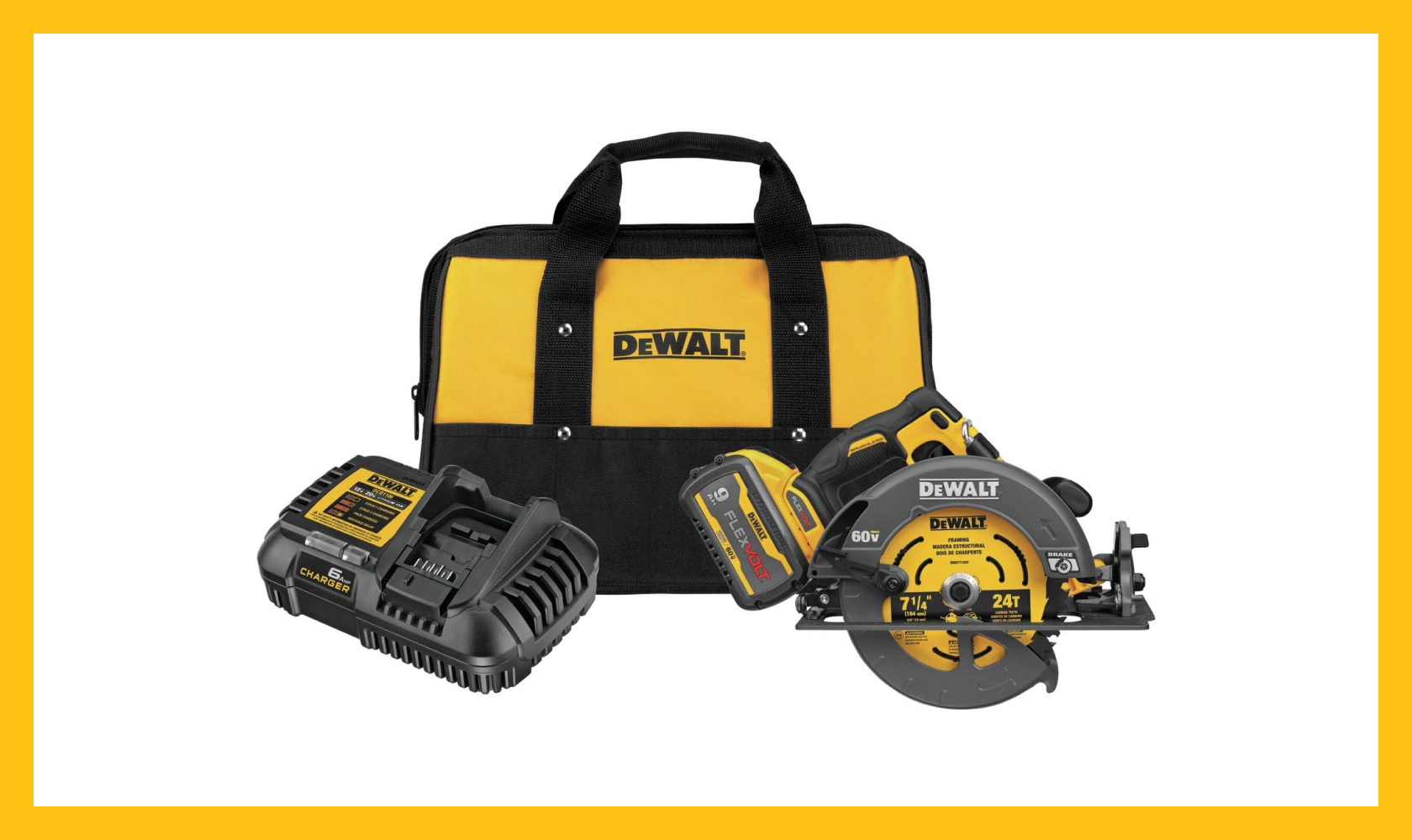 DEWALT Circular Saw 60V FLEXVOLT